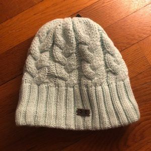 NWT Under Armour coldgear Light Blue Knit Hat